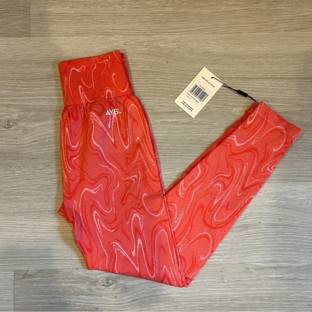 AYBL Women’s Coral Velocity Seamless High Waisted Legging - Small